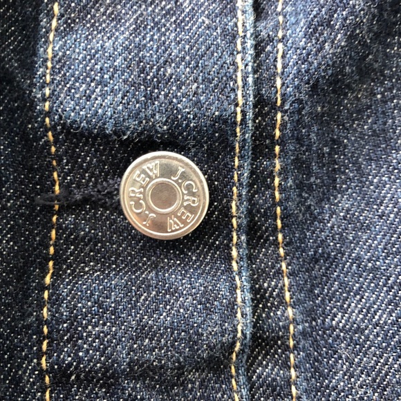 J Crew Button Denim Skirt SZ 4 - Picture 4 of 4
